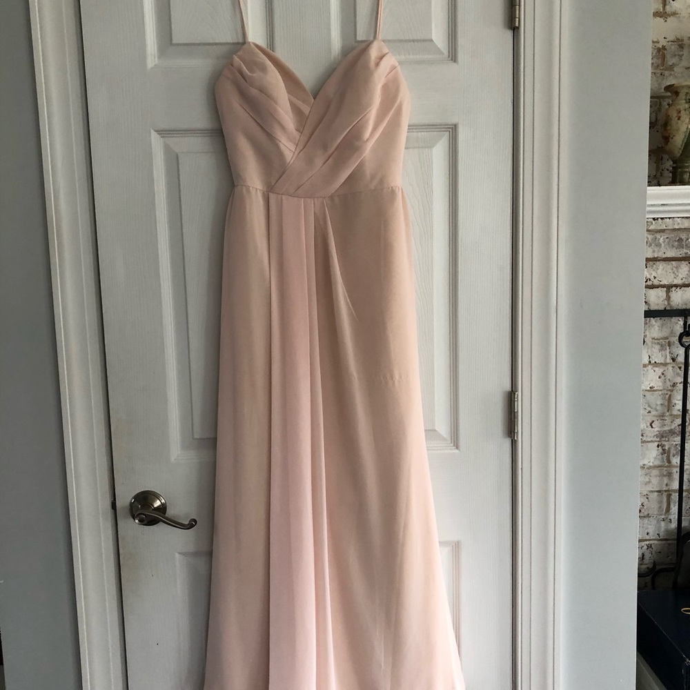 Hayley Paige bridesmaids gown Style 5659